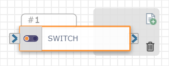 The Switch action on a blank board